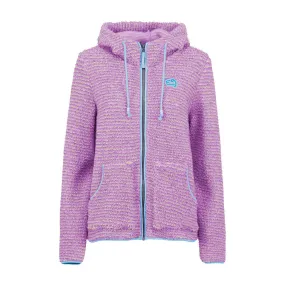      E9 PILE FULL ZIP CON CAPPUCCIO ROSITA 2.2 DONNA  