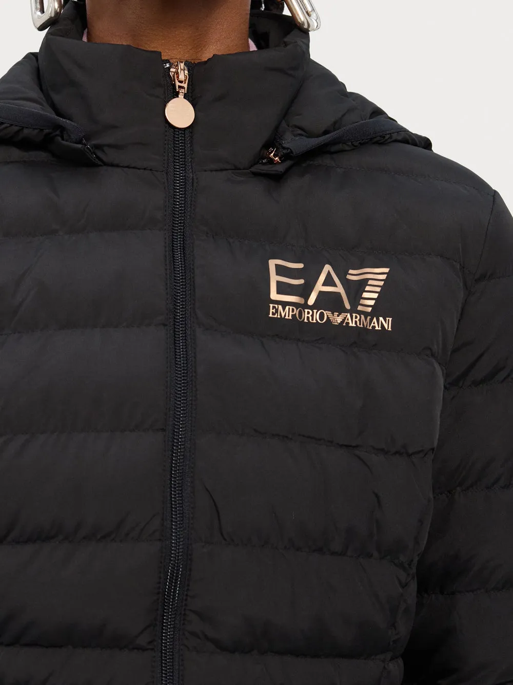 Ea7 Emporio Armani Bomber Donna Mod. 8NTB23-TNF8Z 0210 BLACK