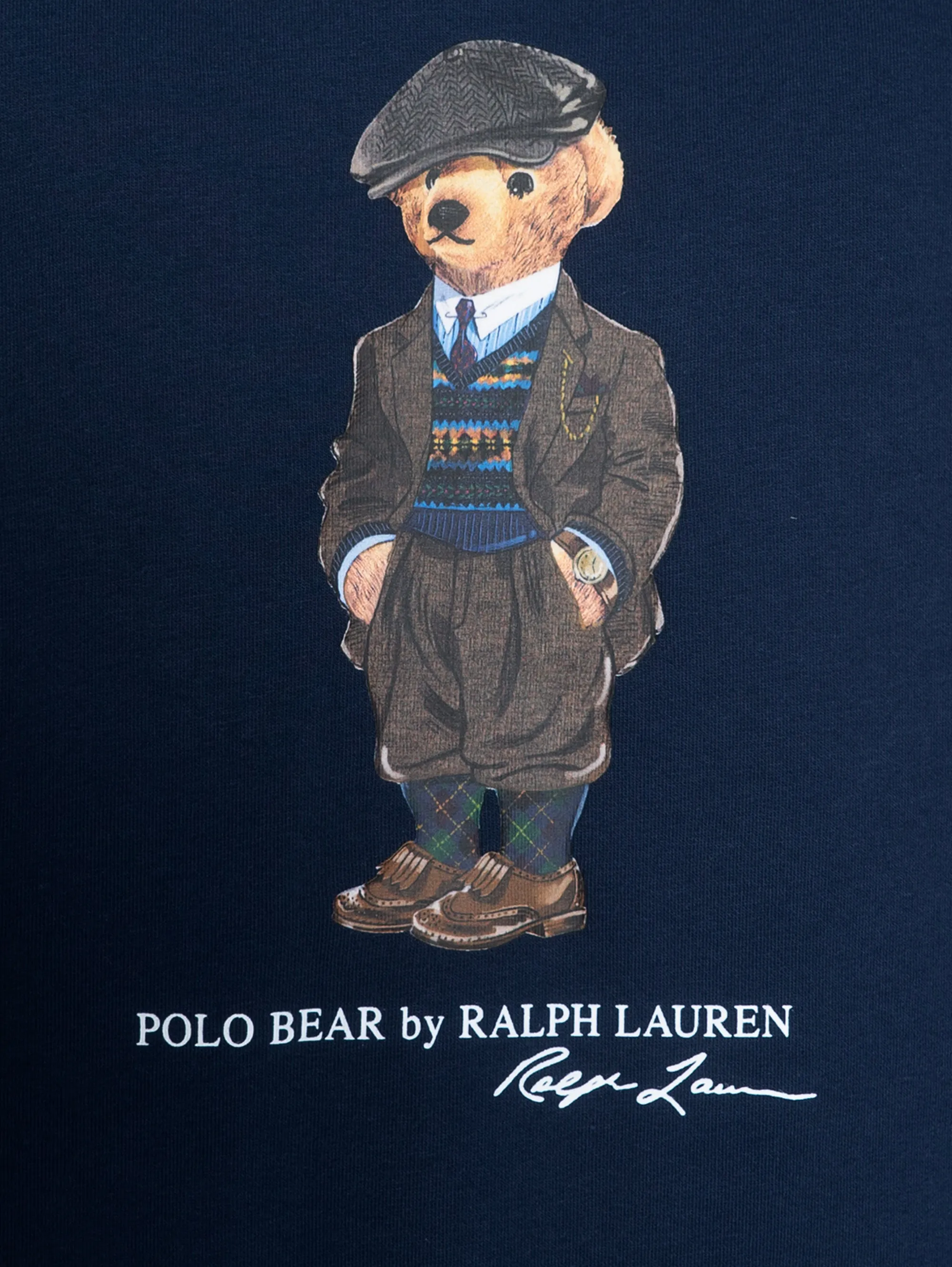 Felpa con Polo Bear Blu