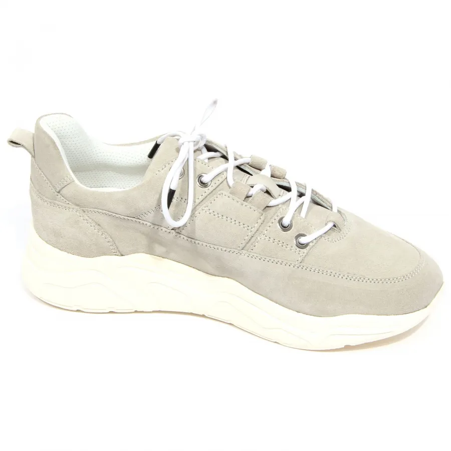 G3188 sneaker uomo DOUCAL'S light grey suede shoe men