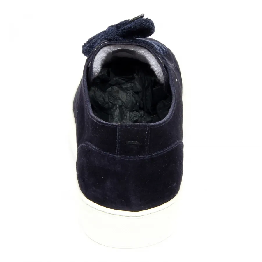 G5044 sneaker uomo DOUCAL'S dark blue suede shoe men