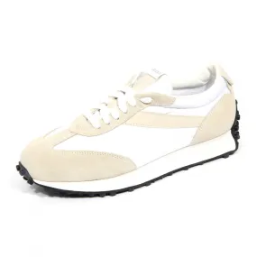 G5716 sneaker uomo DOUCAL'S beige/white suede/fabric shoes man