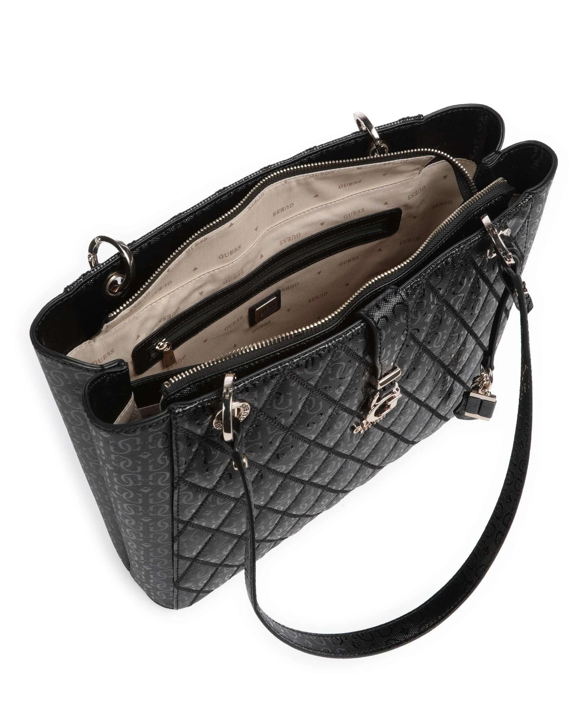  Guess Adi Borsa shopper pelle sintetica nero  