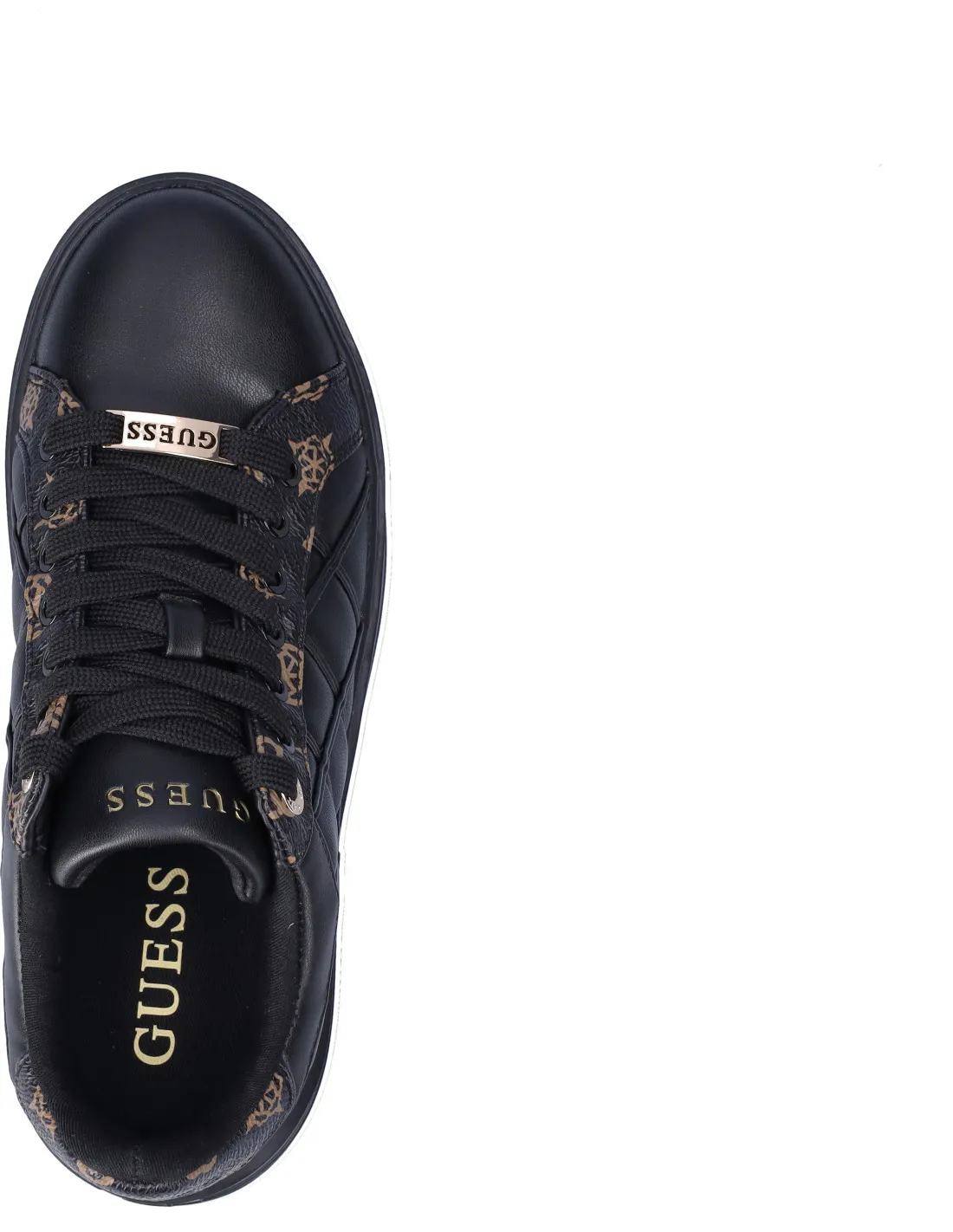 Guess donna sneakers blk-brown