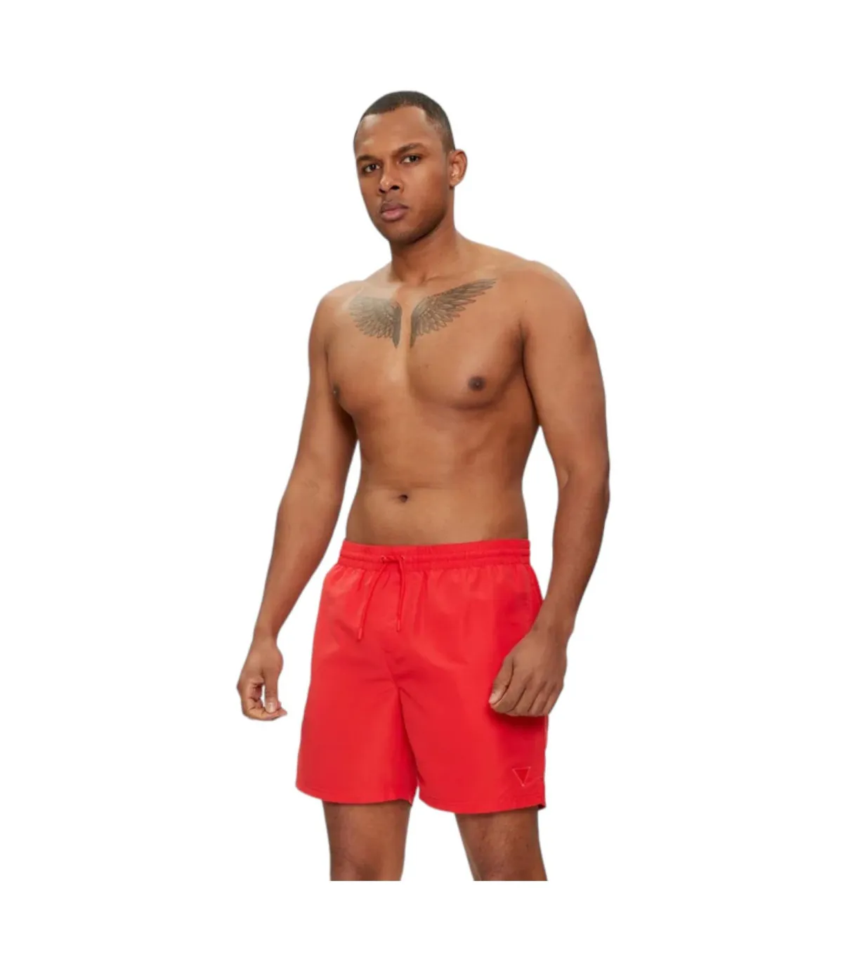 Guess Uomo Costume da bagno Short Swimtrunk Basic Short