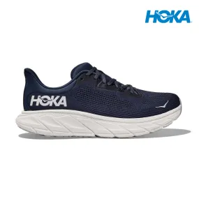 HOKA Men Arahi 7 Wide - Outer Space / White