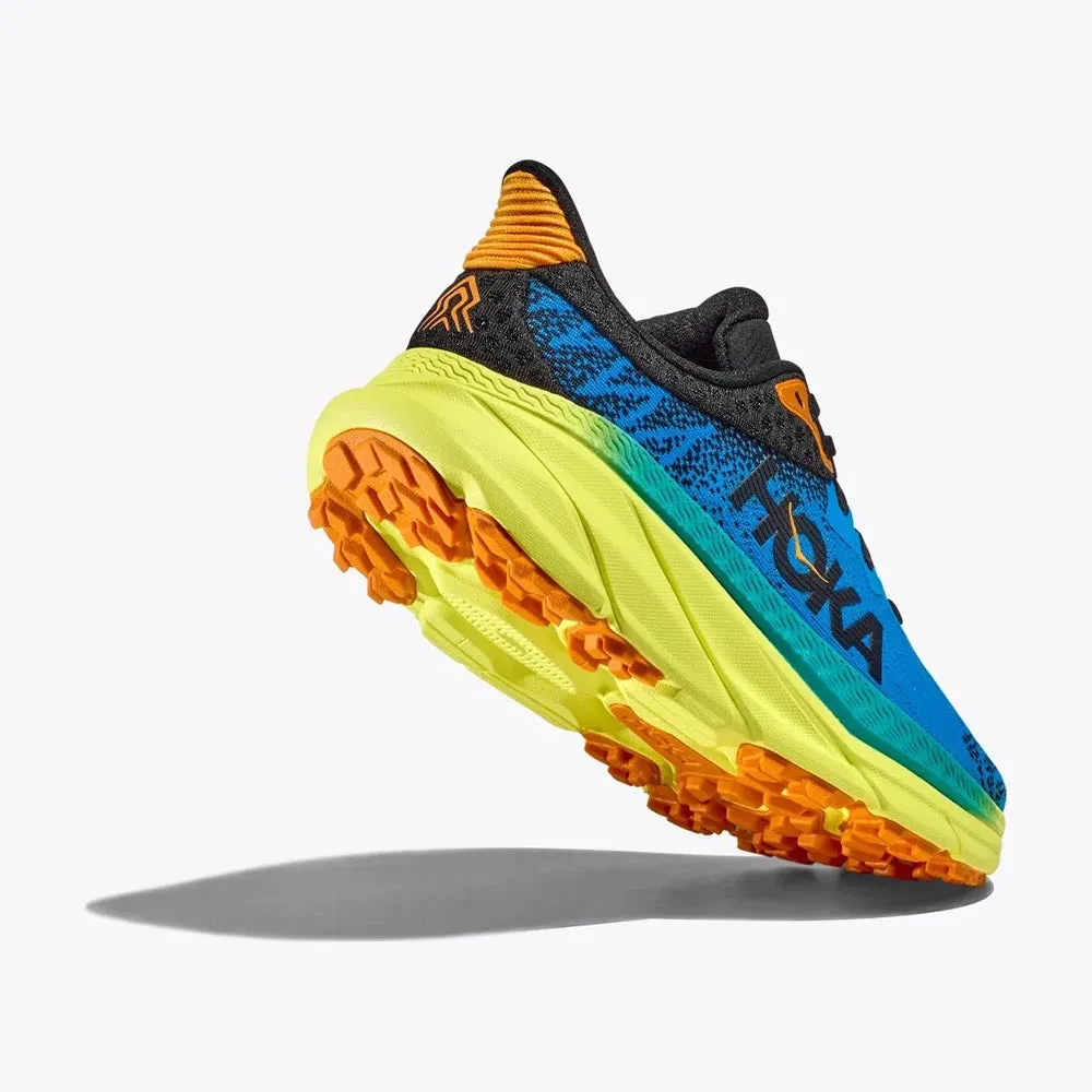 HOKA Men Challenger 7 Wide - Diva Blue / Evening Primrose