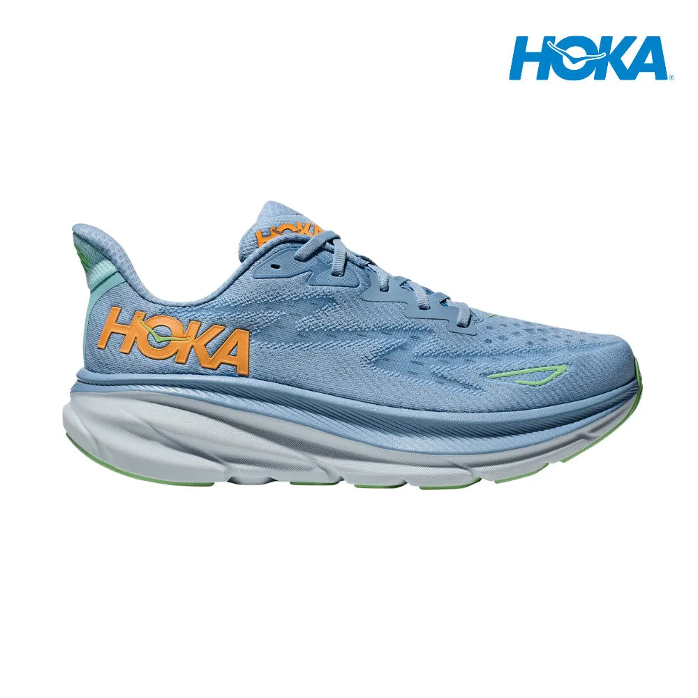 HOKA Men Clifton 9 Wide - Dusk / Illusion