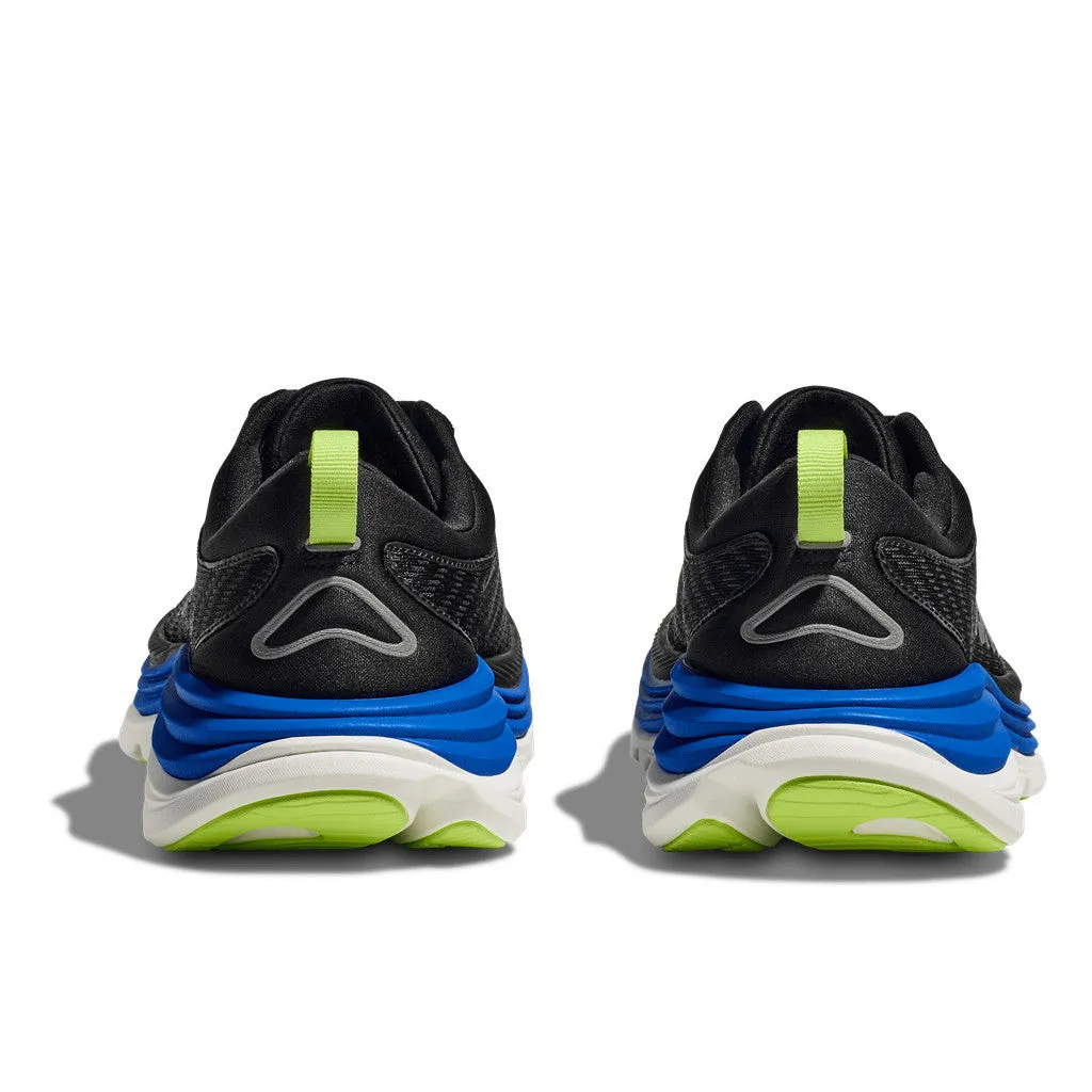 HOKA Men Gaviota 5 Wide - Black / Electric Cobalt