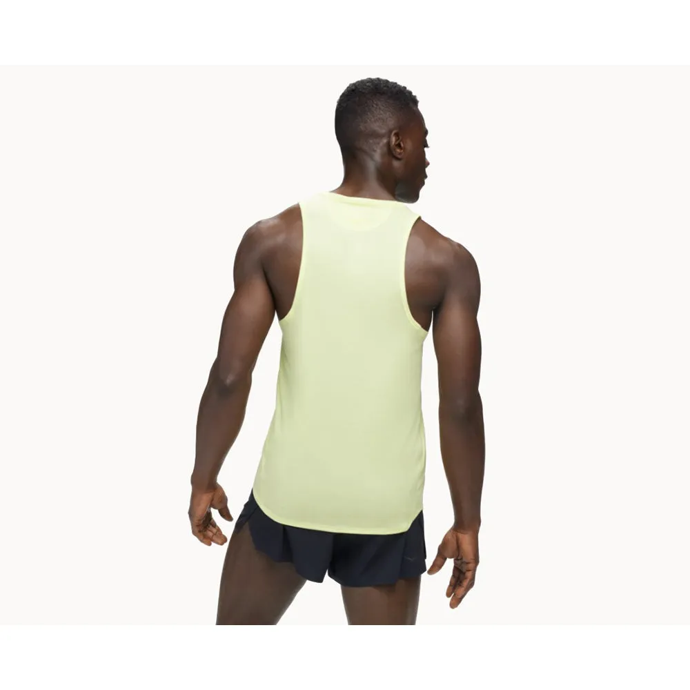 HOKA Men Glide Singlet - Citrus Glow