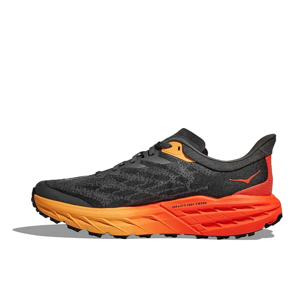 HOKA Men Speedgoat 5 Wide - Castlerock / Flame