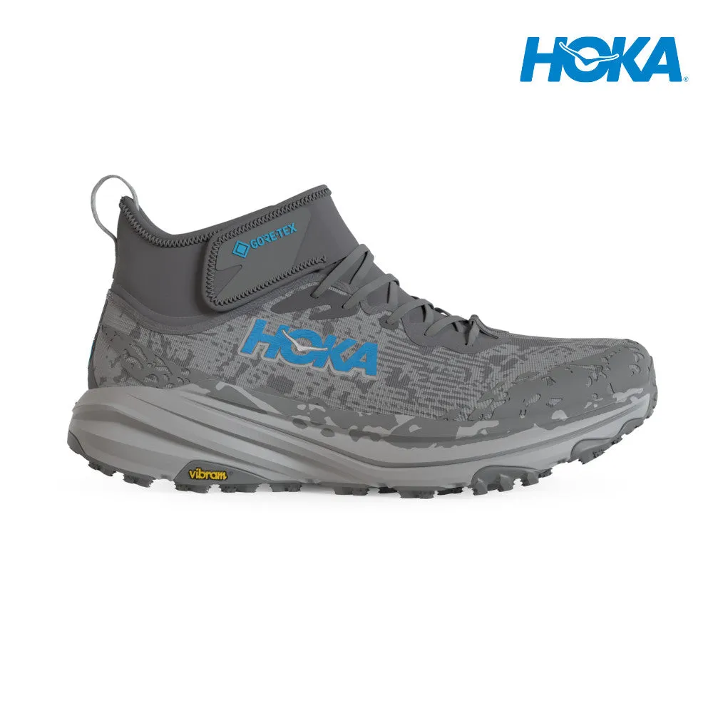 HOKA Men Speedgoat 6 Mid GTX - Satellite Grey / Stardust