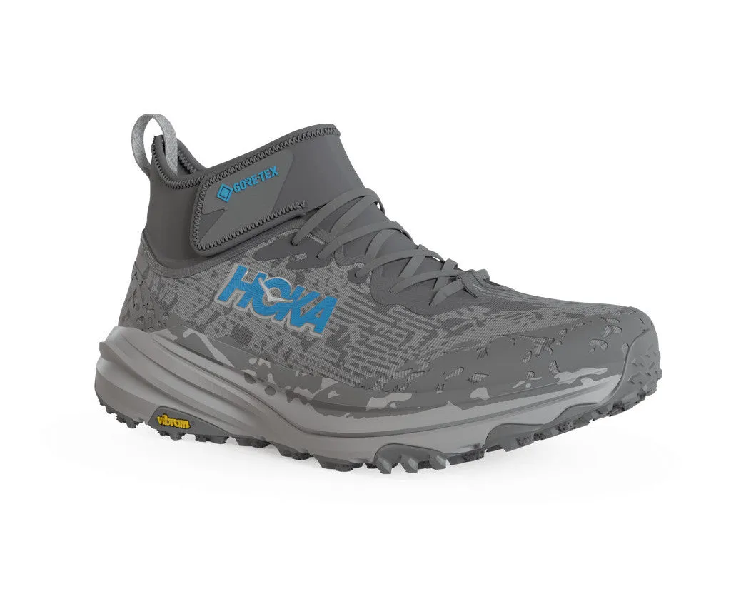 HOKA Men Speedgoat 6 Mid GTX - Satellite Grey / Stardust