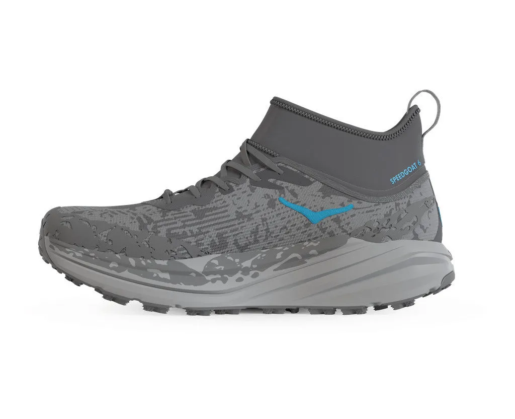 HOKA Men Speedgoat 6 Mid GTX - Satellite Grey / Stardust