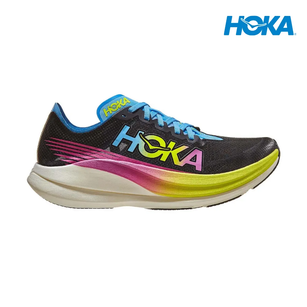 HOKA Unisex Rocket X 2 - Black / Multi