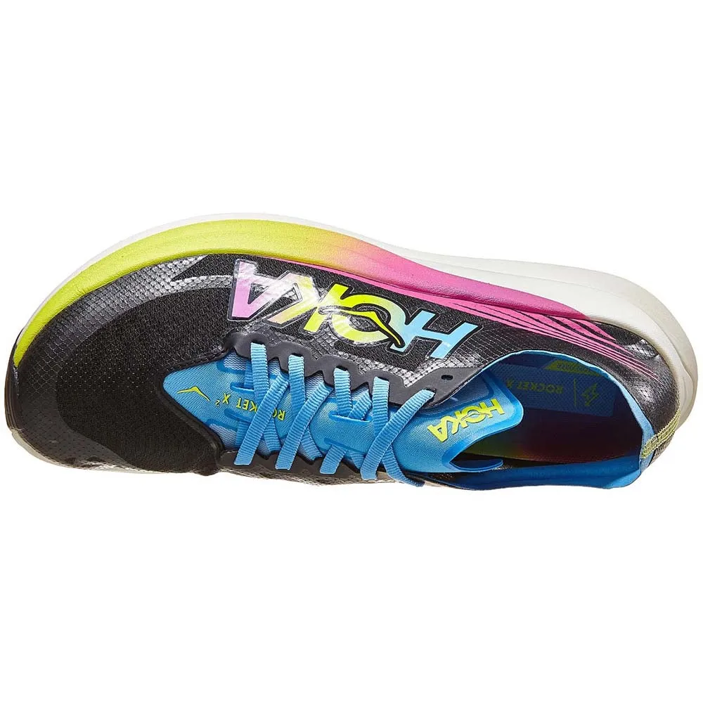 HOKA Unisex Rocket X 2 - Black / Multi