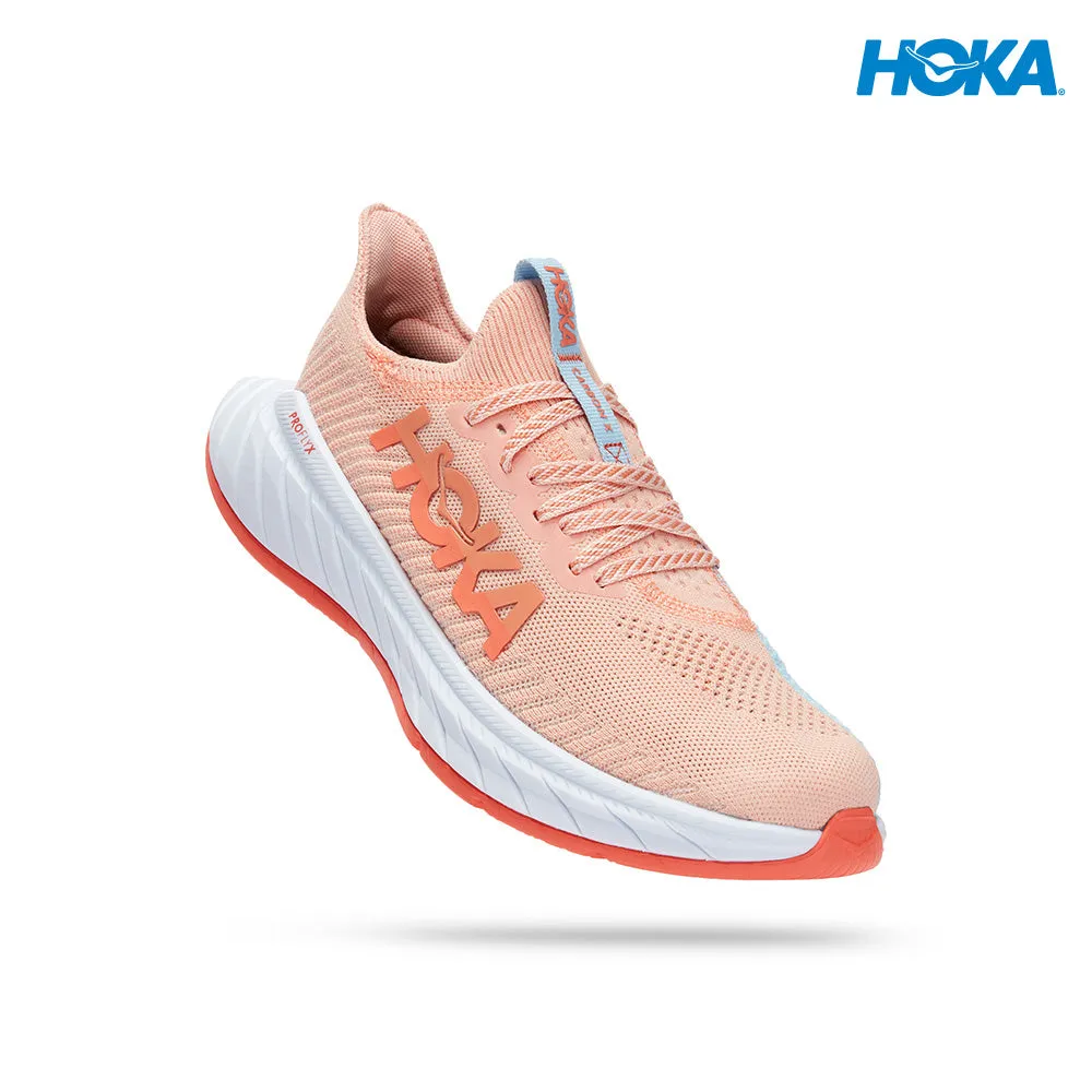 HOKA Women Carbon X 3 Wide - Peach Parfait / Summer Song