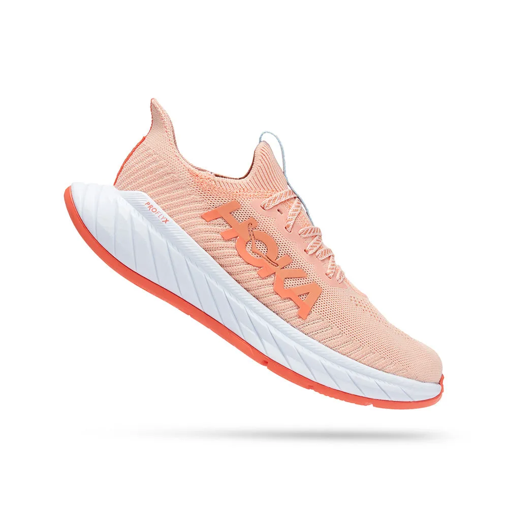 HOKA Women Carbon X 3 Wide - Peach Parfait / Summer Song