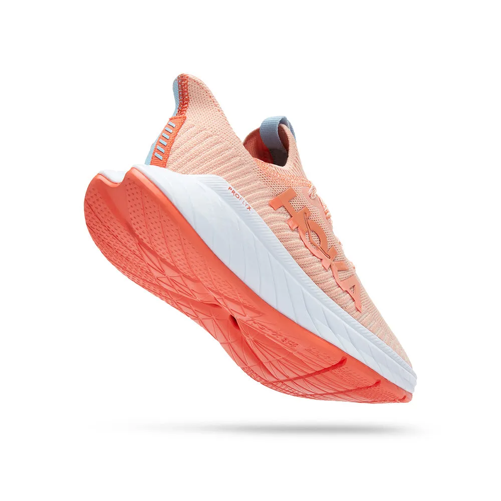 HOKA Women Carbon X 3 Wide - Peach Parfait / Summer Song