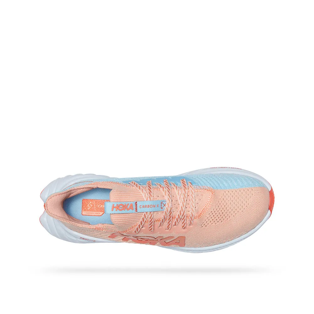 HOKA Women Carbon X 3 Wide - Peach Parfait / Summer Song