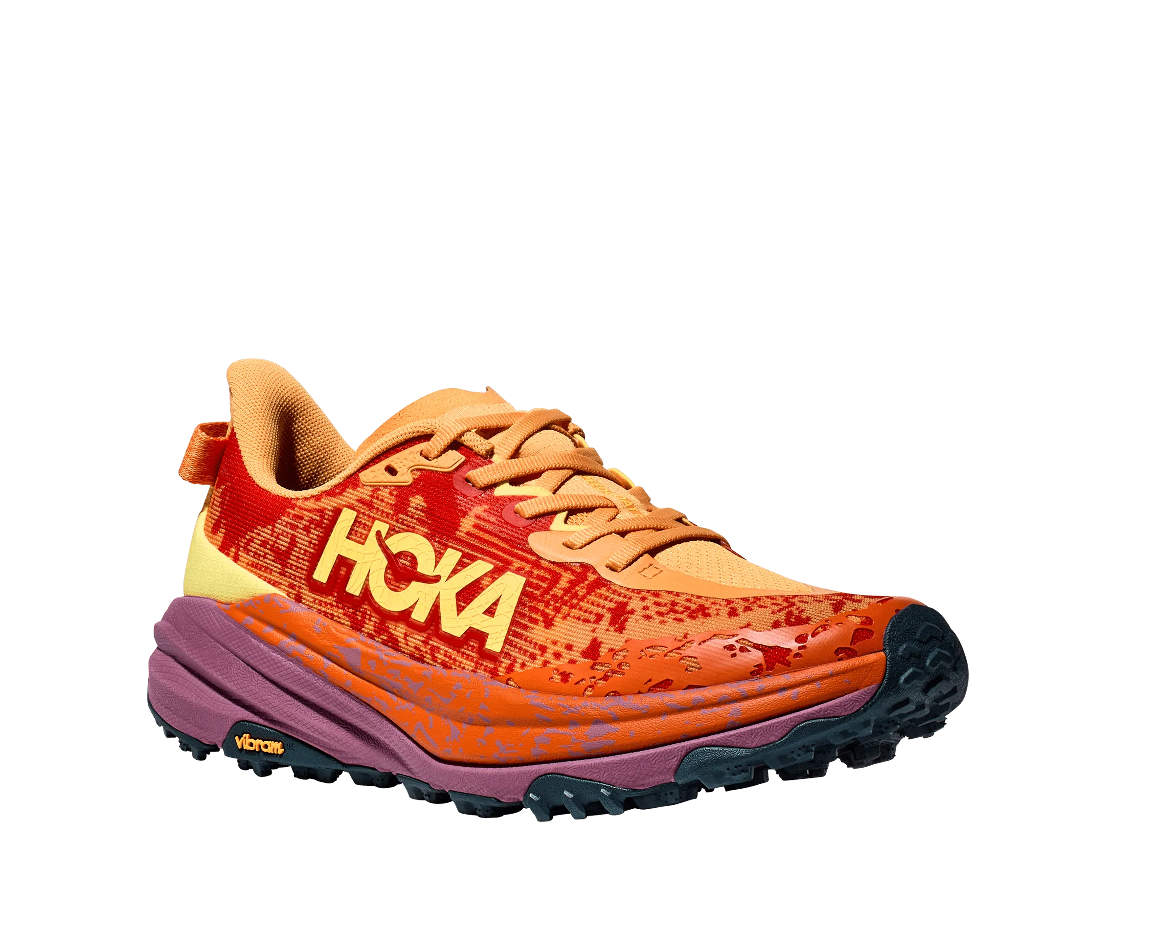 HOKA Women Speedgoat 6 Wide - Sherbet / Beet Root