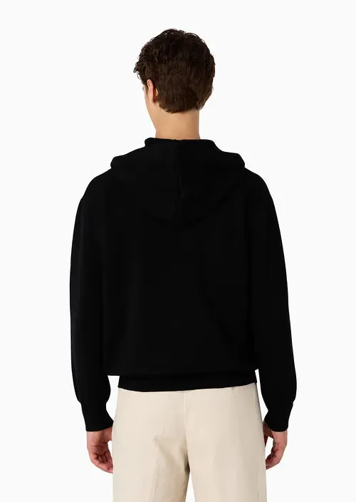 Hooded Sweater / Black