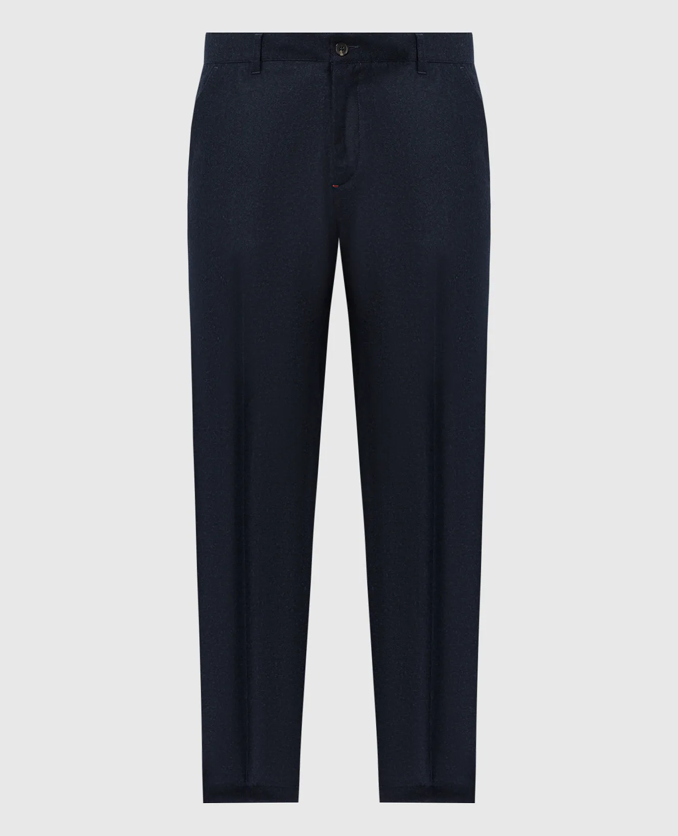 ISAIA Pantaloni blu in lana PNN02476400