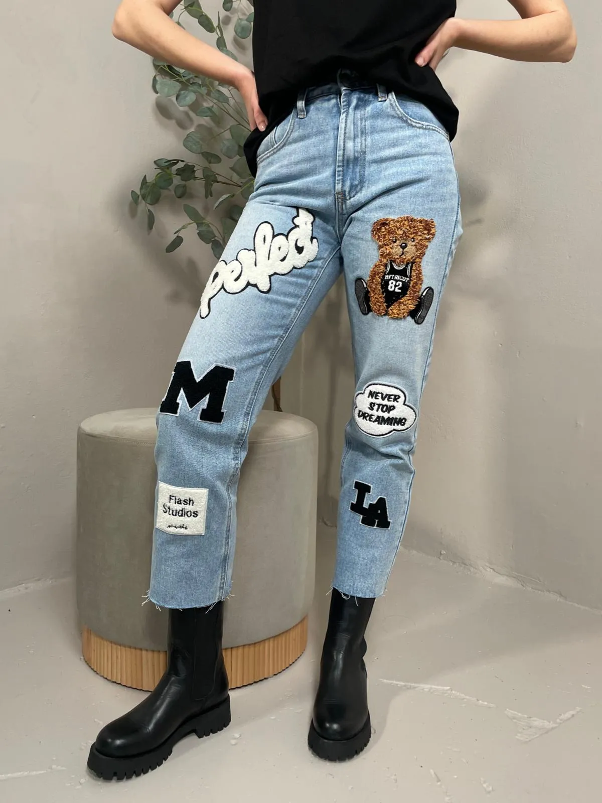 Jeans Basket Bear Chiaro