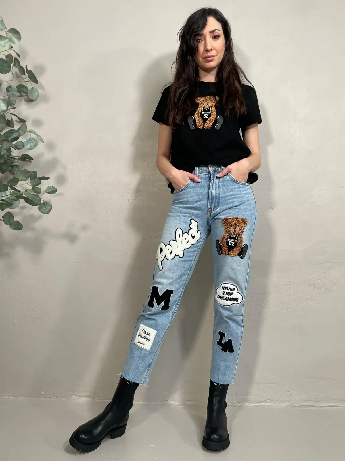 Jeans Basket Bear Chiaro