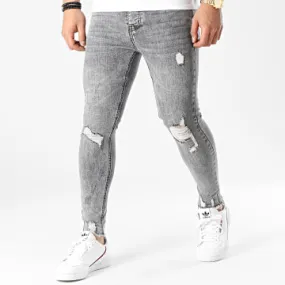 Jeans skinny LB054D8AH2 Grigio