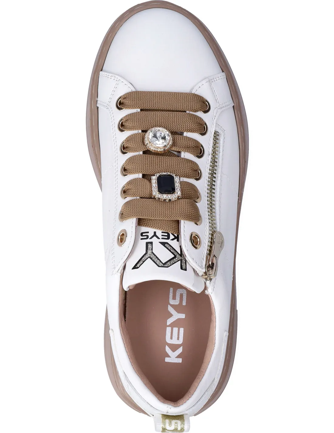 Keys sneakers donna white