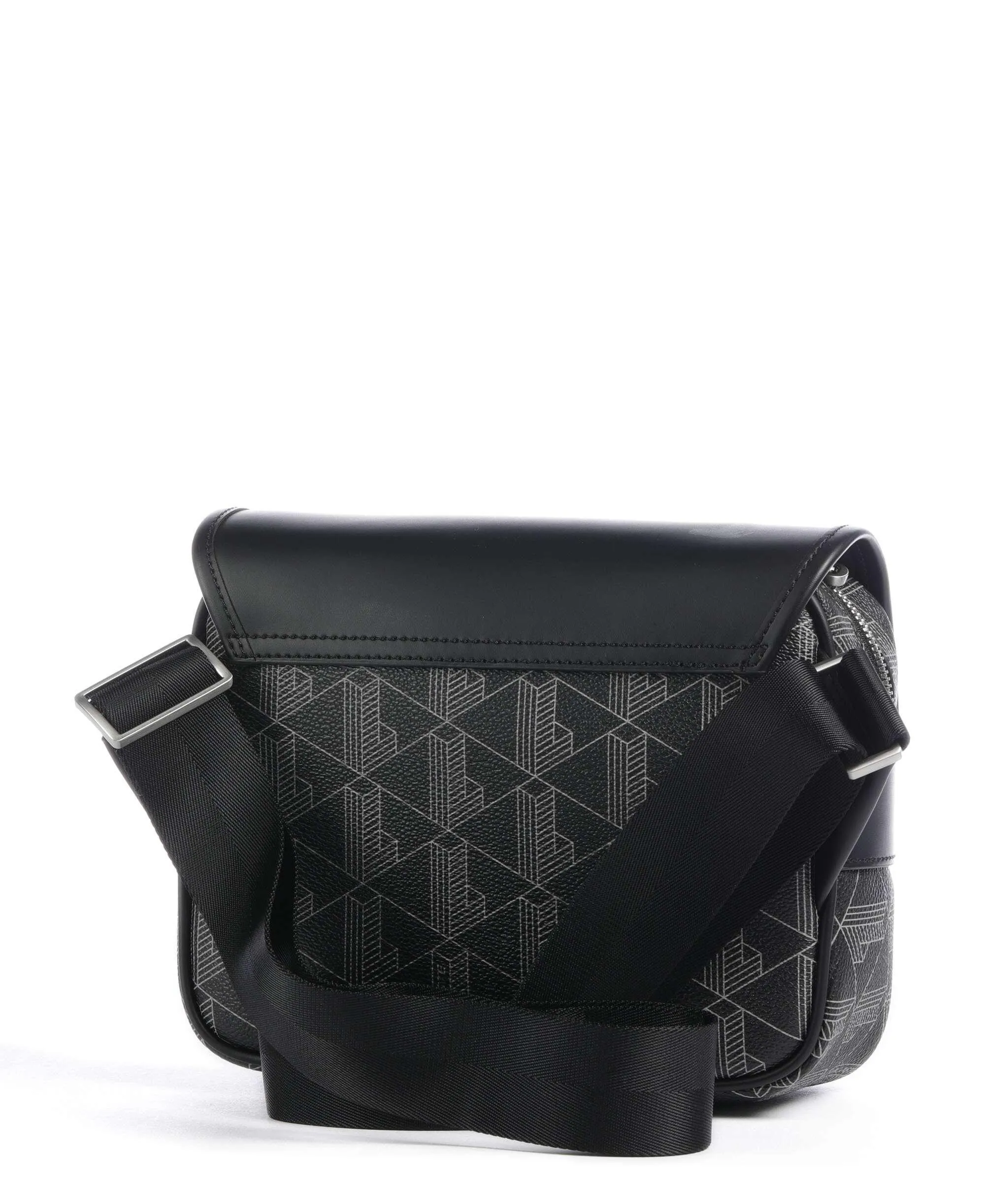  Lacoste The Blend Borsa a tracolla plastica nero  