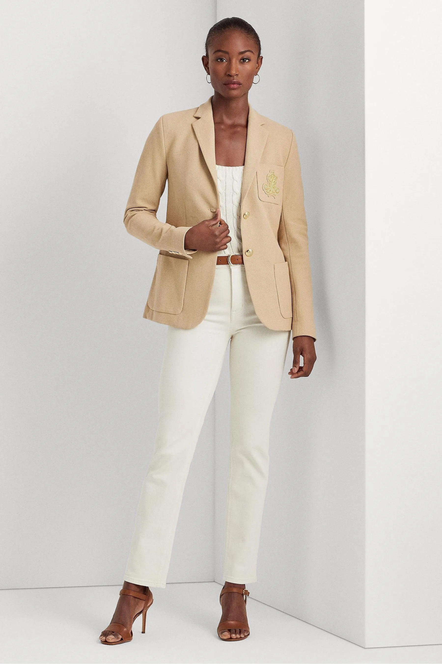 Lauren Ralph Lauren Bullion Jacquard Blazer    