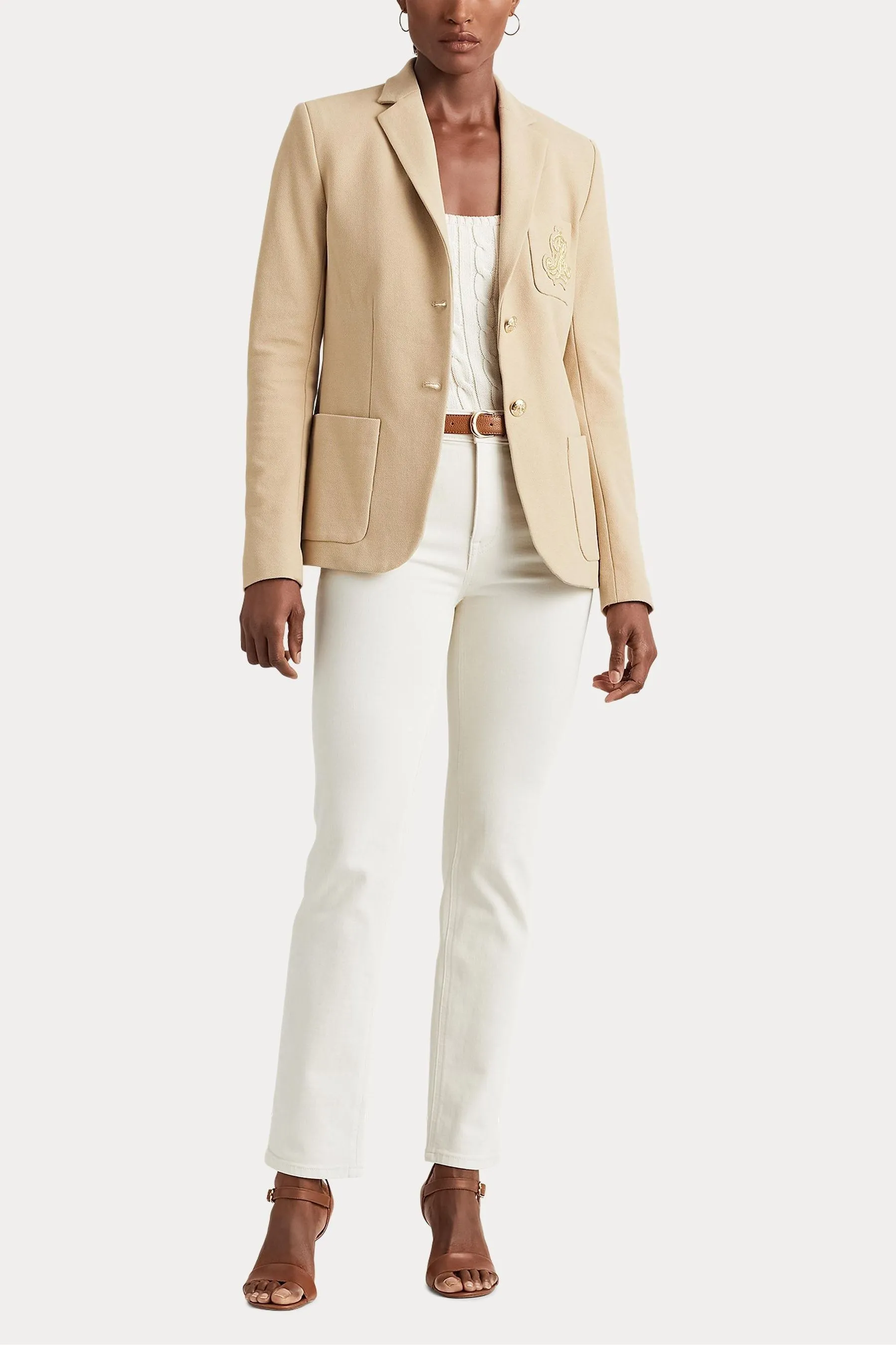 Lauren Ralph Lauren Bullion Jacquard Blazer    