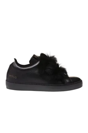 LEATHER CROWN   SNEAKERS ATITUD IN PELLE