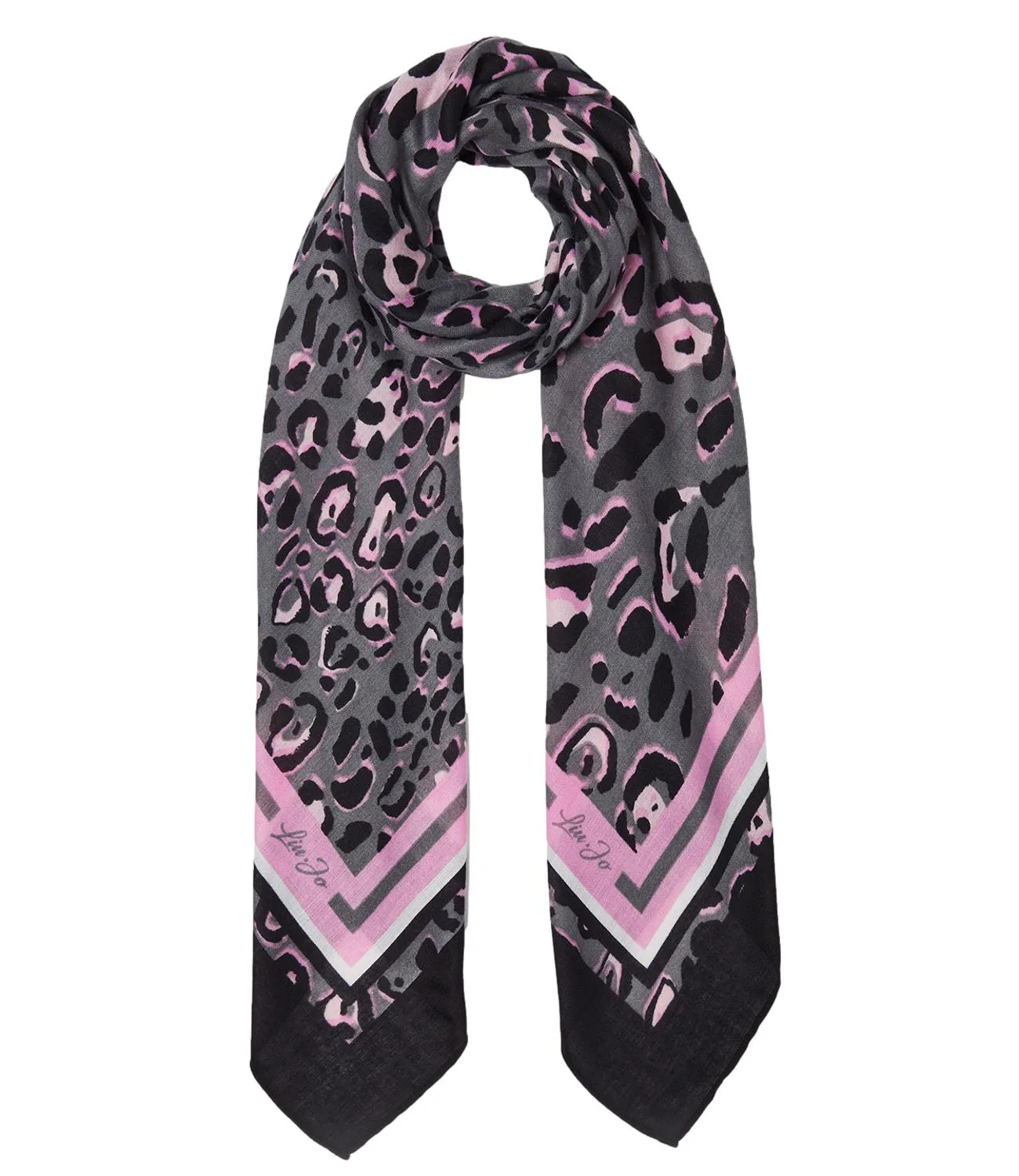 LIU-JO Liu Jo sciarpa/foulard nero donna