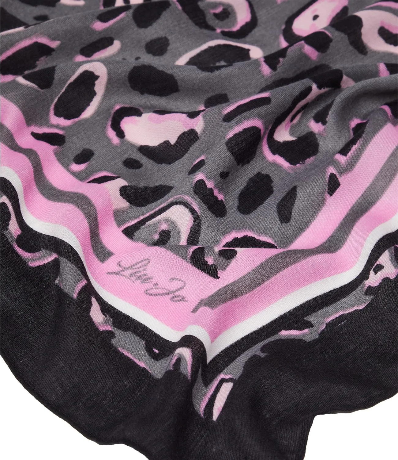 LIU-JO Liu Jo sciarpa/foulard nero donna