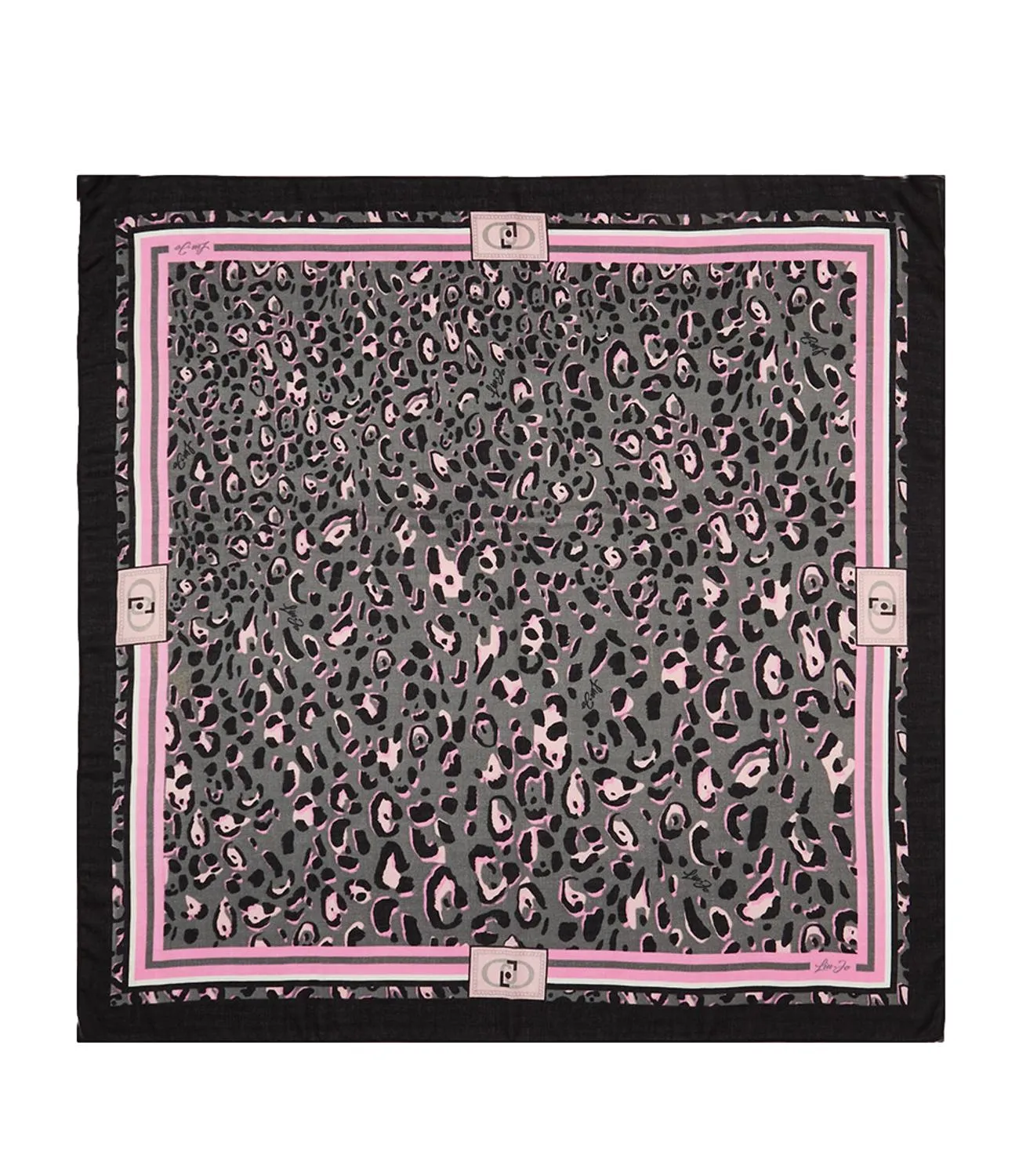 LIU-JO Liu Jo sciarpa/foulard nero donna