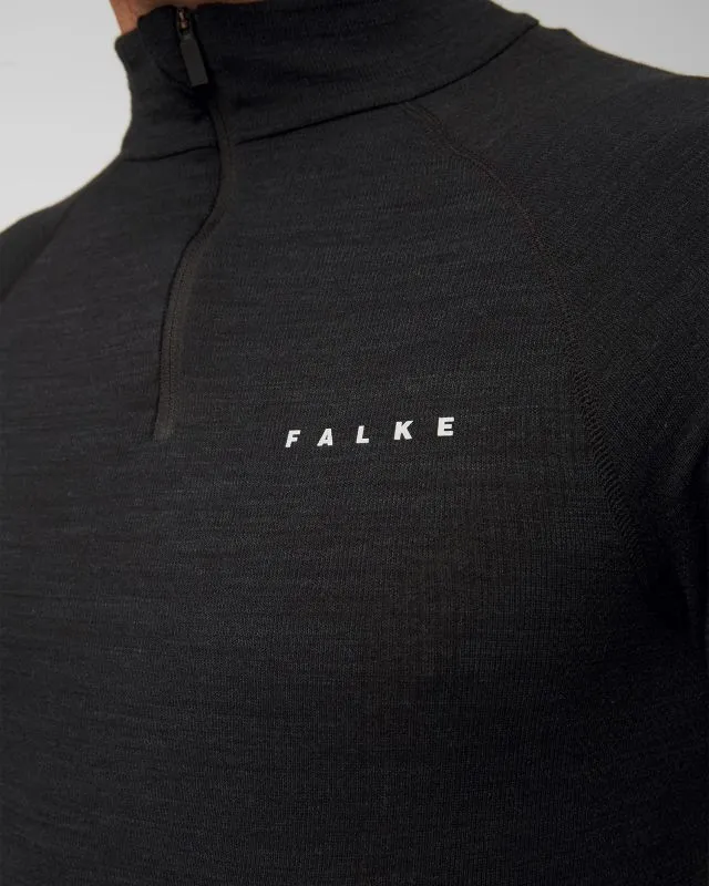 Longsleeve męski Falke Wool-Tech Zip 33480-3000