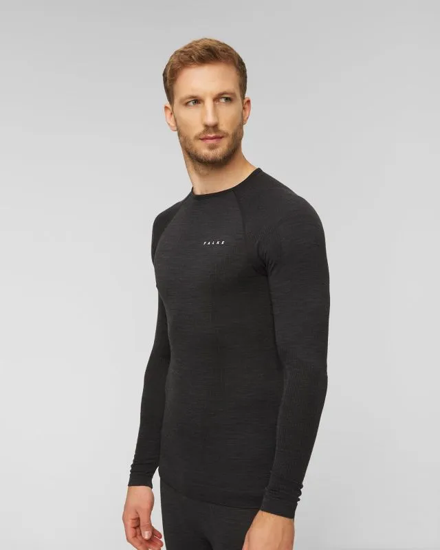 Longsleeve termoaktywny męski Falke Wool-Tech 33481-3000