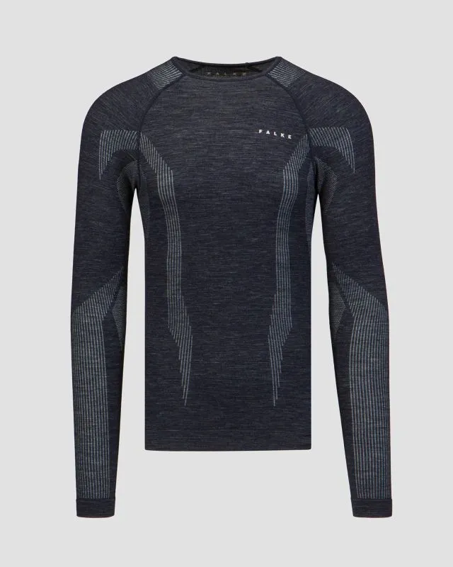 Longsleeve termoaktywny męski Falke Wool-Tech 33481-6116