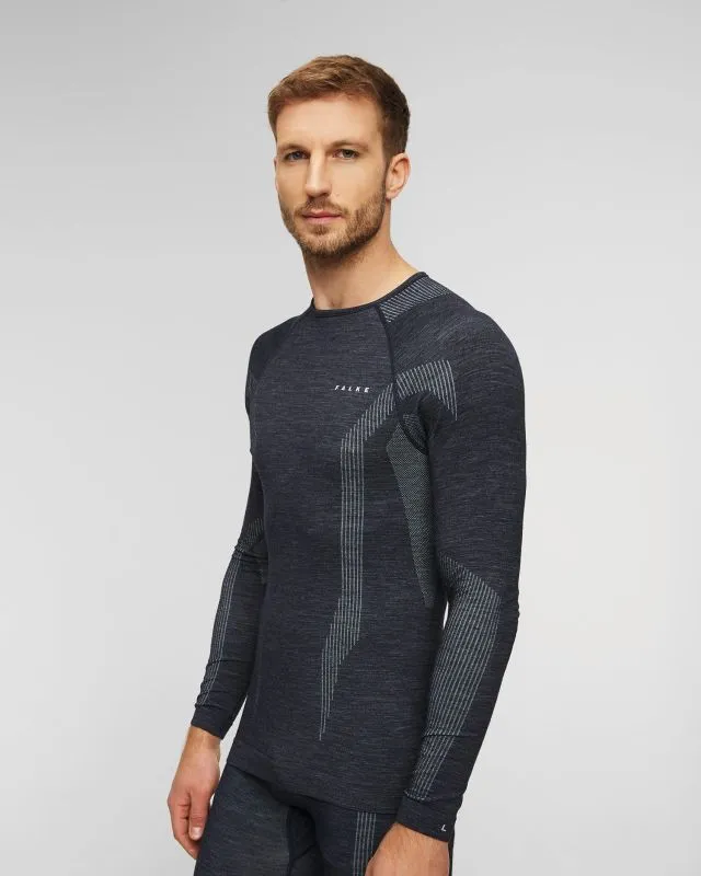 Longsleeve termoaktywny męski Falke Wool-Tech 33481-6116