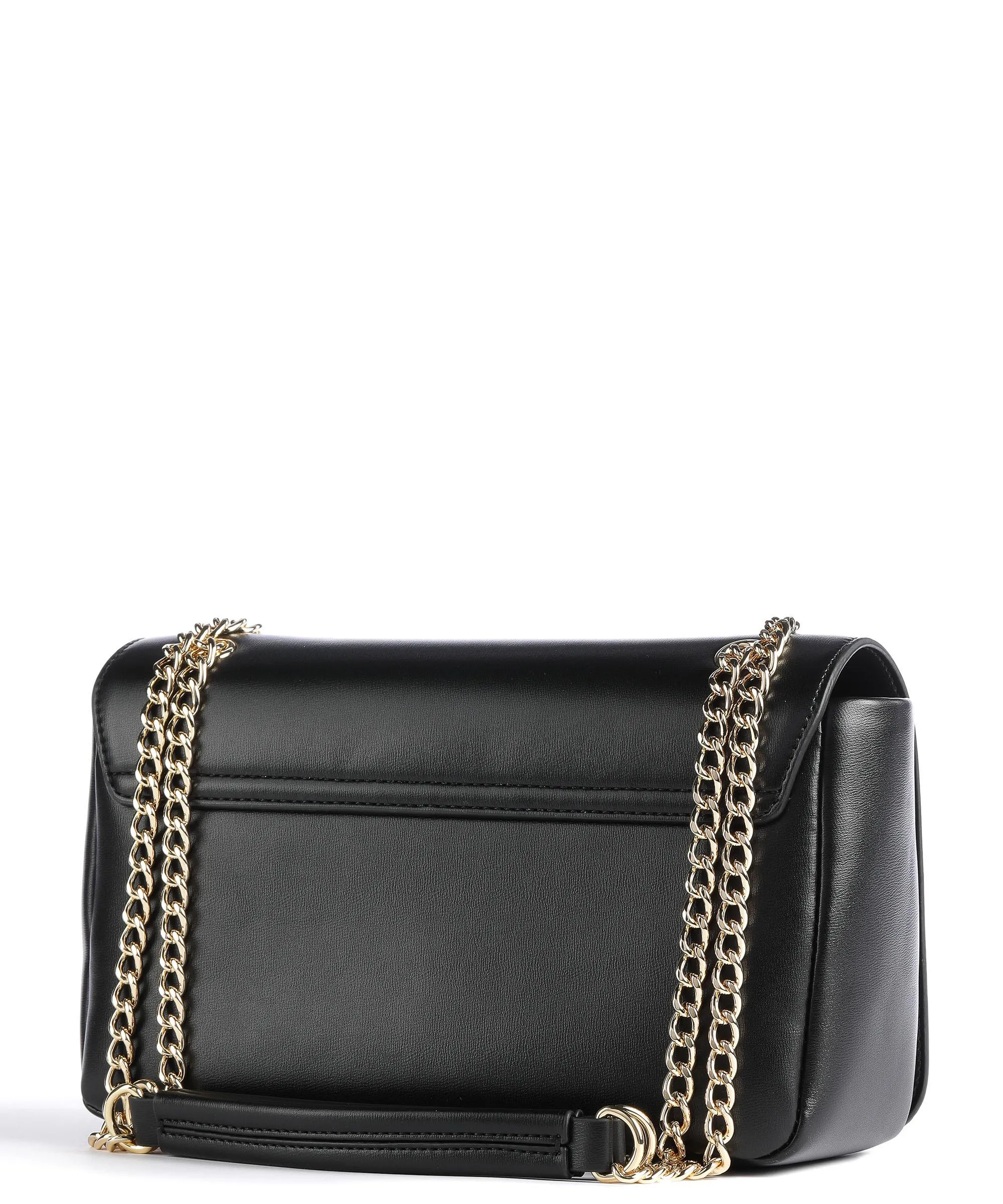  Love Moschino Big Lock Borsa a spalla pelle sintetica nero  