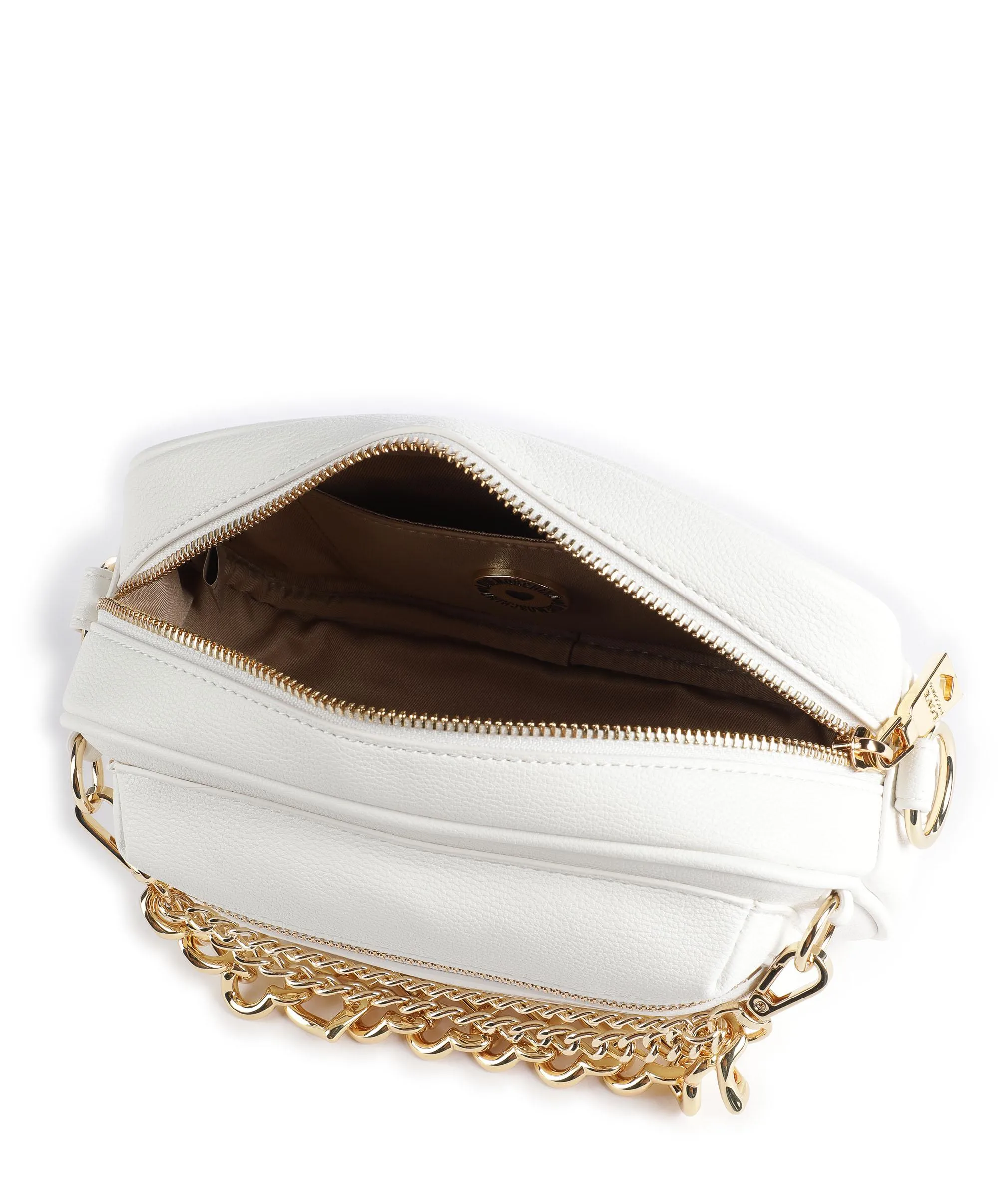  Love Moschino Charm Chains Borsa a tracolla pelle sintetica bianco  