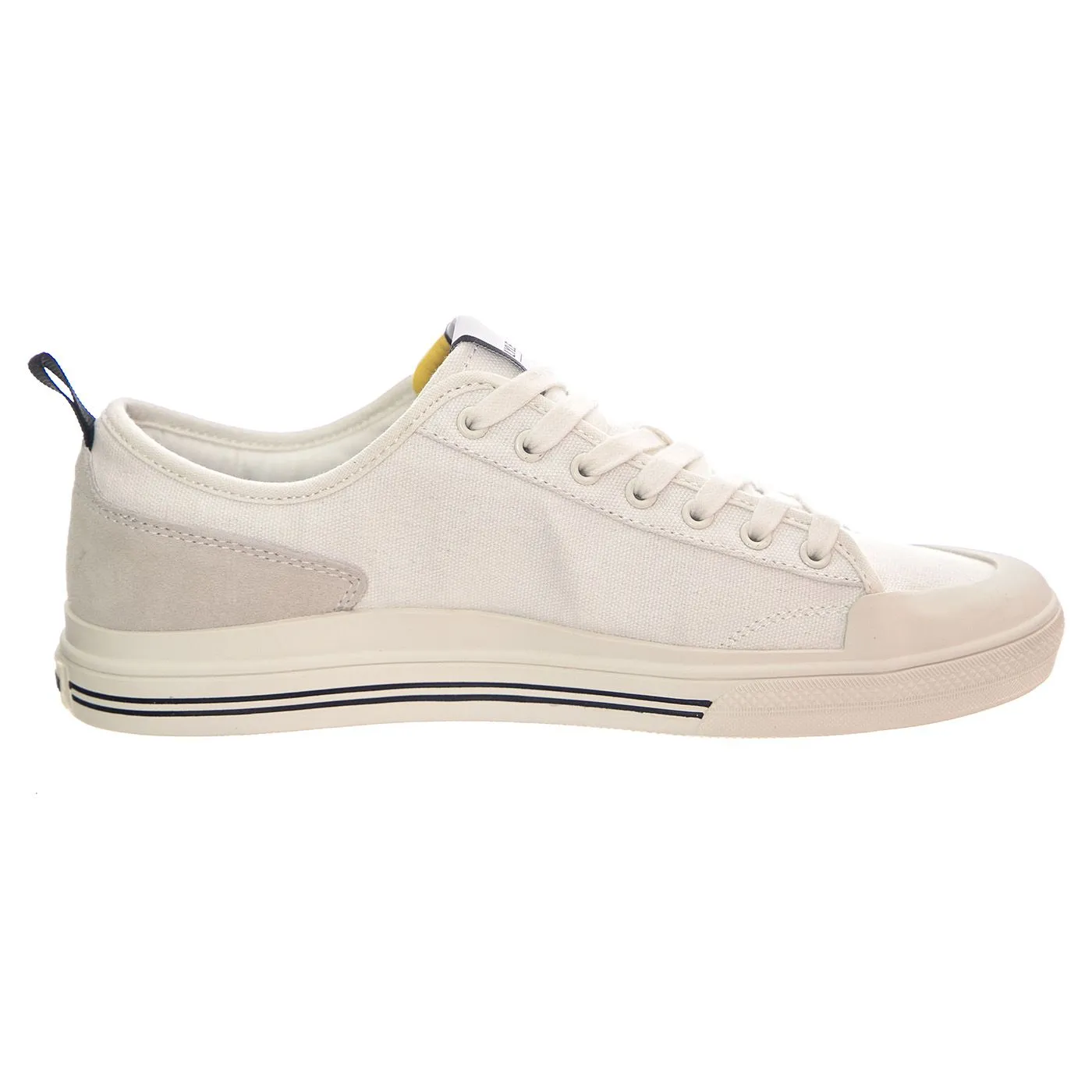 Lyle & Scott Cowie White - Scarpe Profilo Basso Uomo Binche    