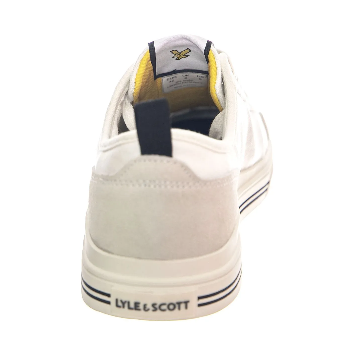 Lyle & Scott Cowie White - Scarpe Profilo Basso Uomo Binche    