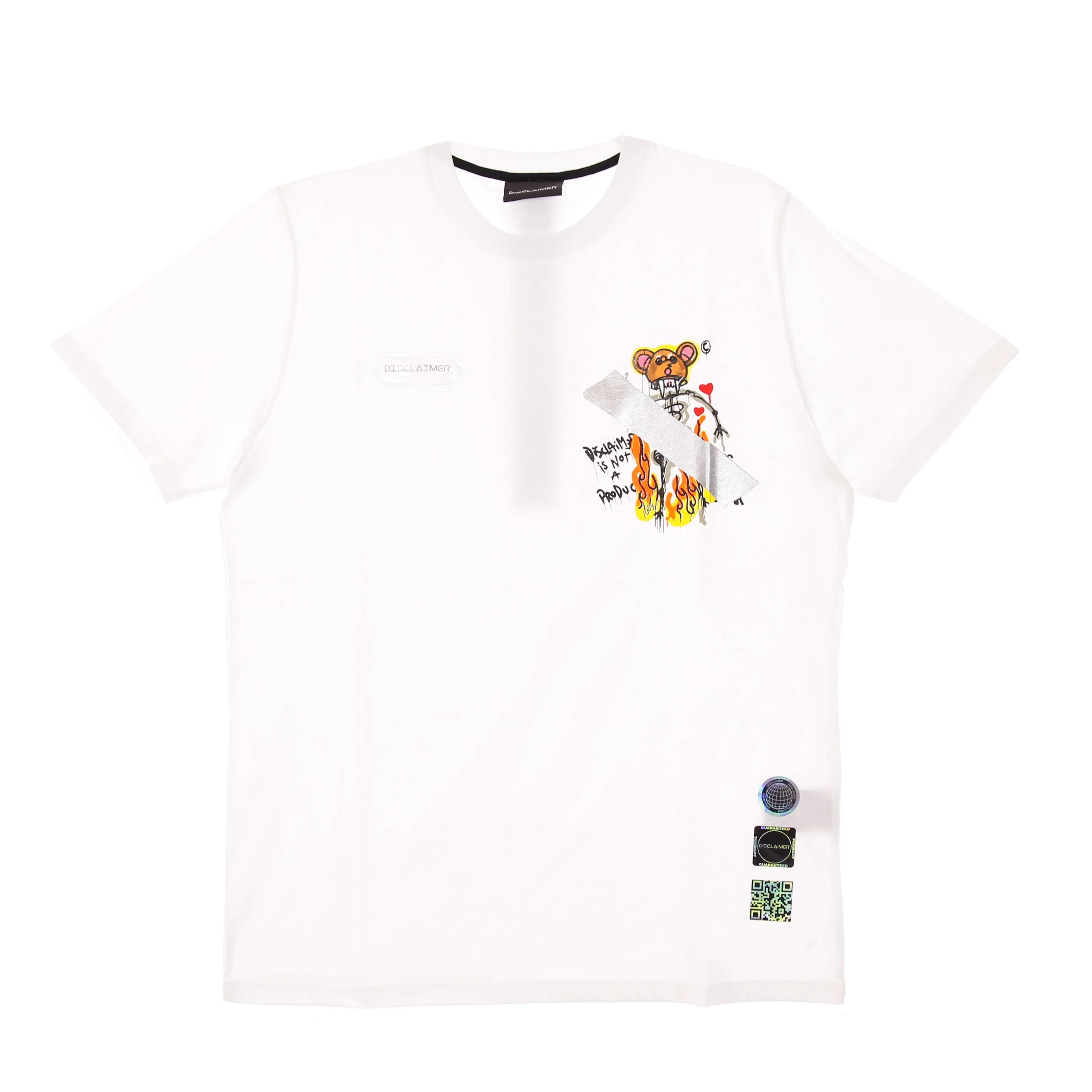 Maglietta Uomo Bear Tee White