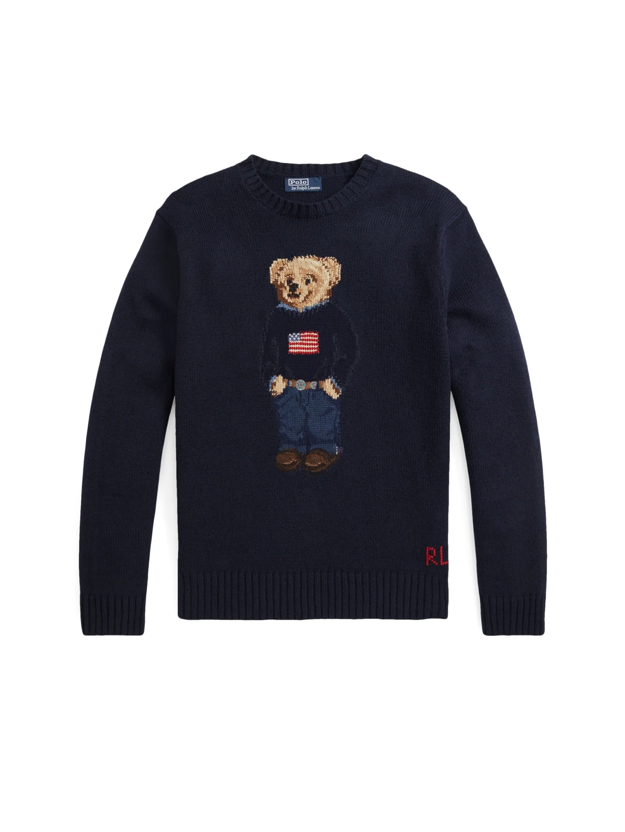 Maglione con Polo Bear Blu