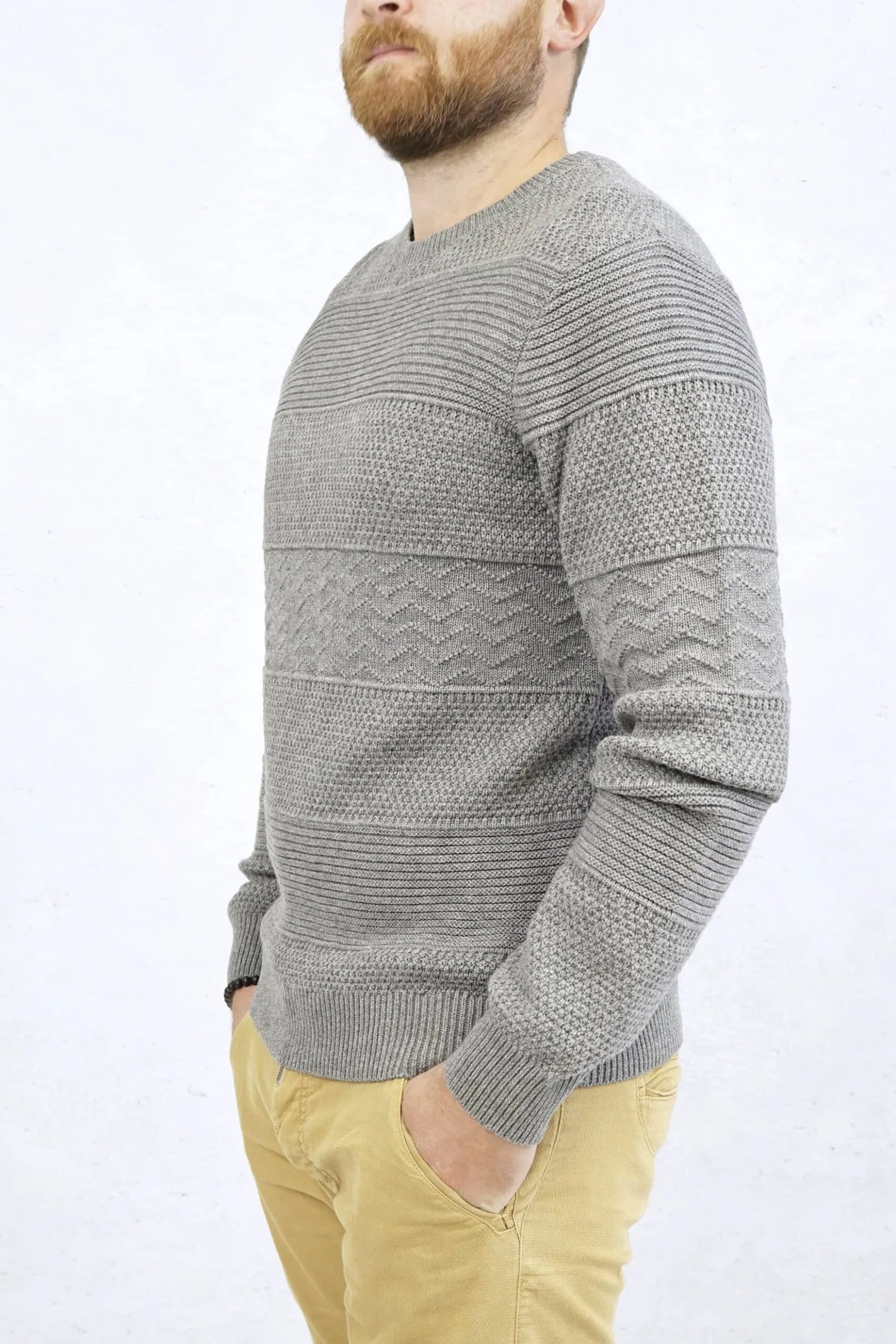 Maglione grigio lavorato | Gant