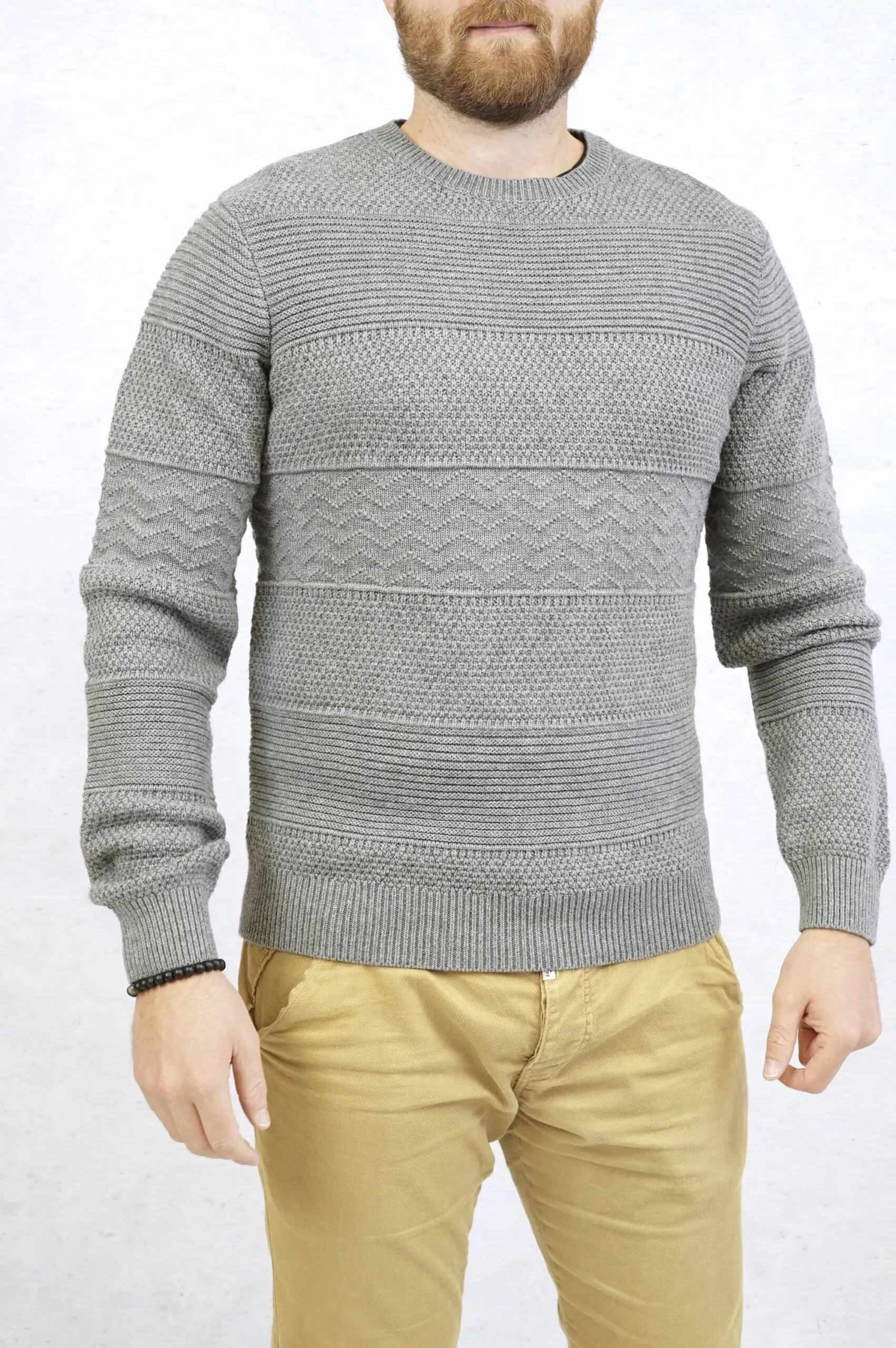 Maglione grigio lavorato | Gant